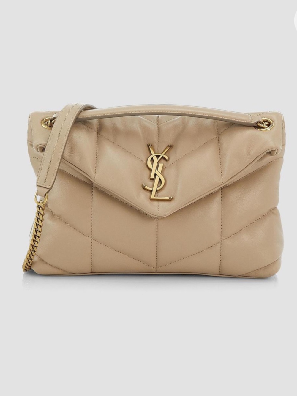 YSL - Puffer Shoulder Bag in Nappa Leather